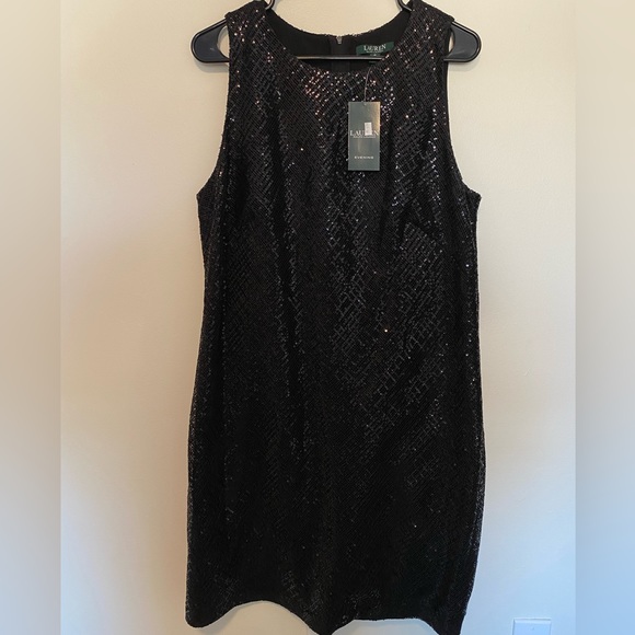 Lauren Ralph Lauren Evening Sequin Dress - Picture 1 of 5